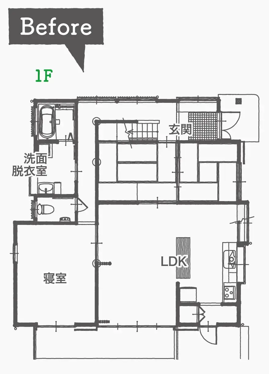 工事前（BEFORE）