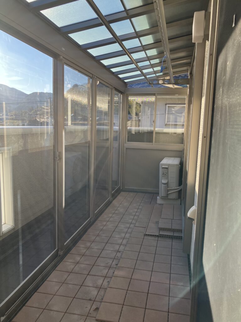 雨や花粉を気にせず洗濯！快適サンルームで暮らしをアップデート
