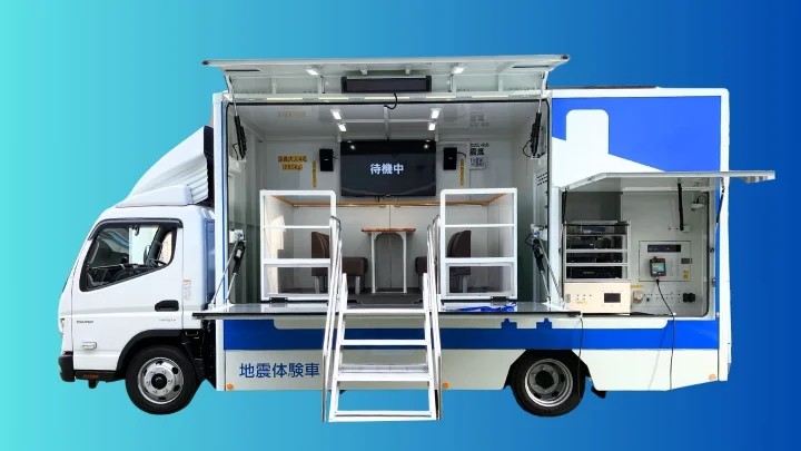 起震車体験　ー飯田ー