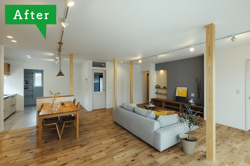 工事後（AFTER）