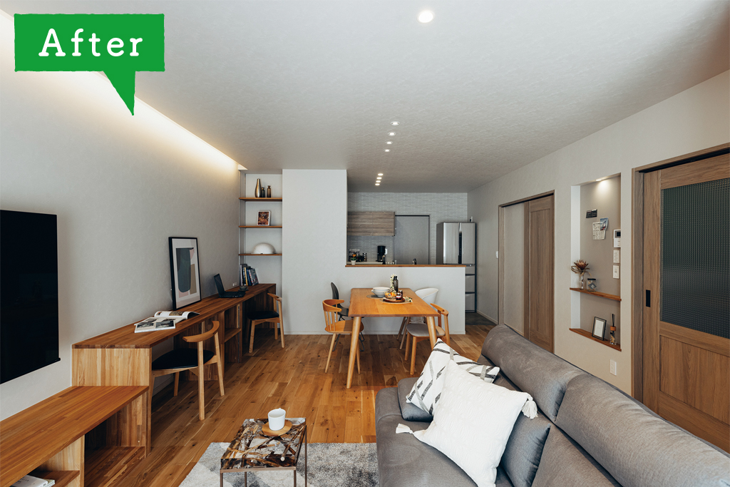 工事後（AFTER）