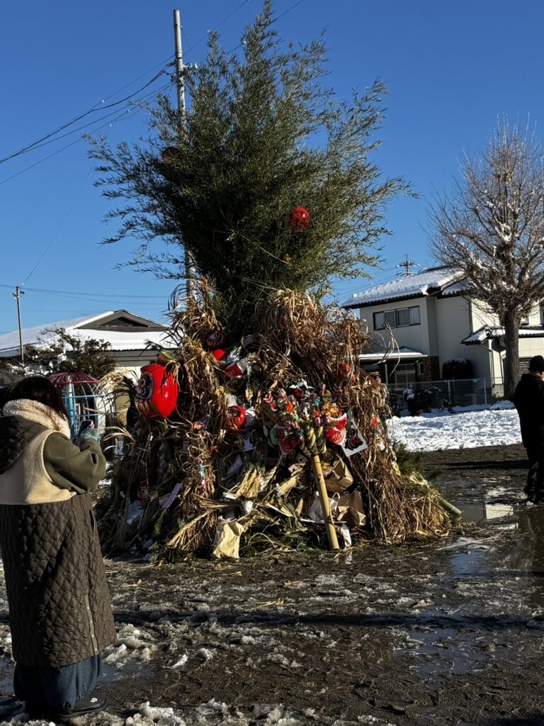 どんど焼き【長野市】