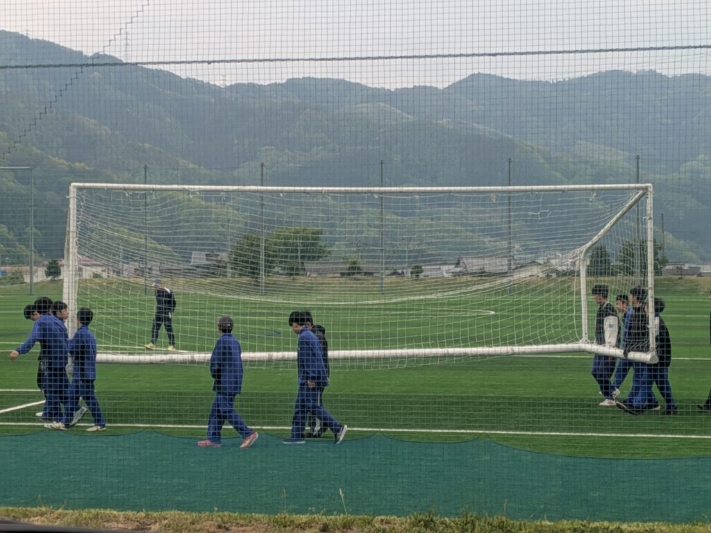 サッカー観戦～中野市～