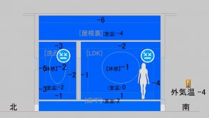 無断熱-1.28